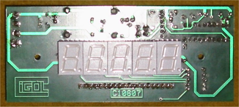 Photograph of C10607 without bezel