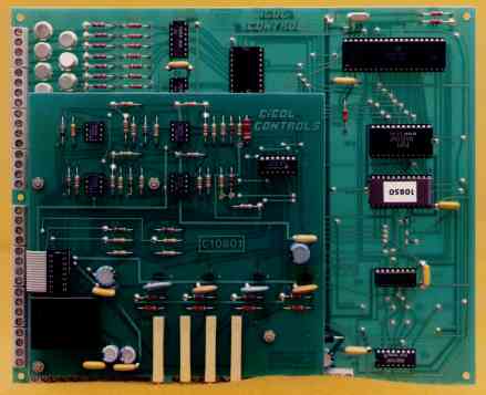 Photograph of Cigol Controls first EB welder pumpstation controller